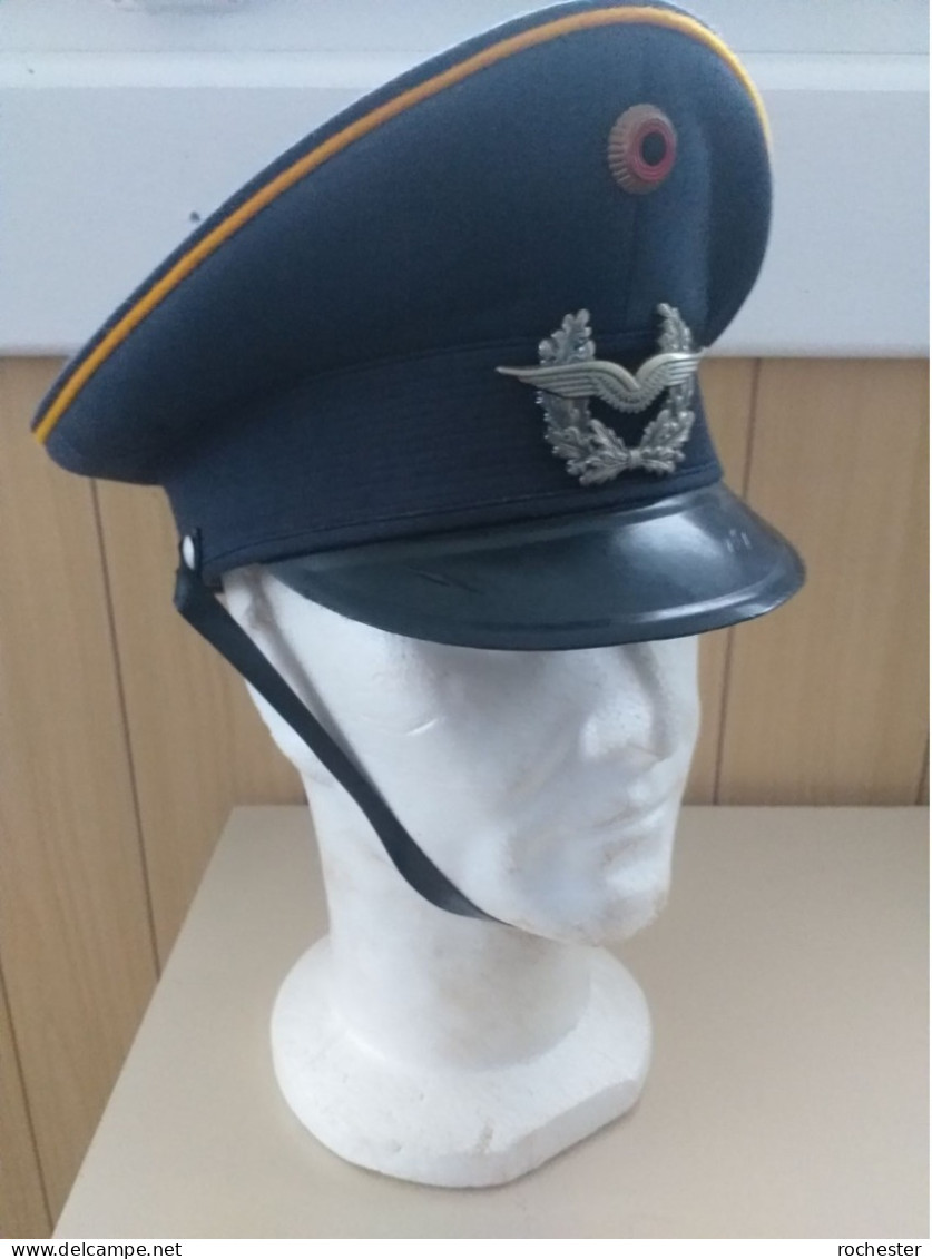 Casquette Allemande De Service ((( Aviation ))))  Post WW2 - Aviation