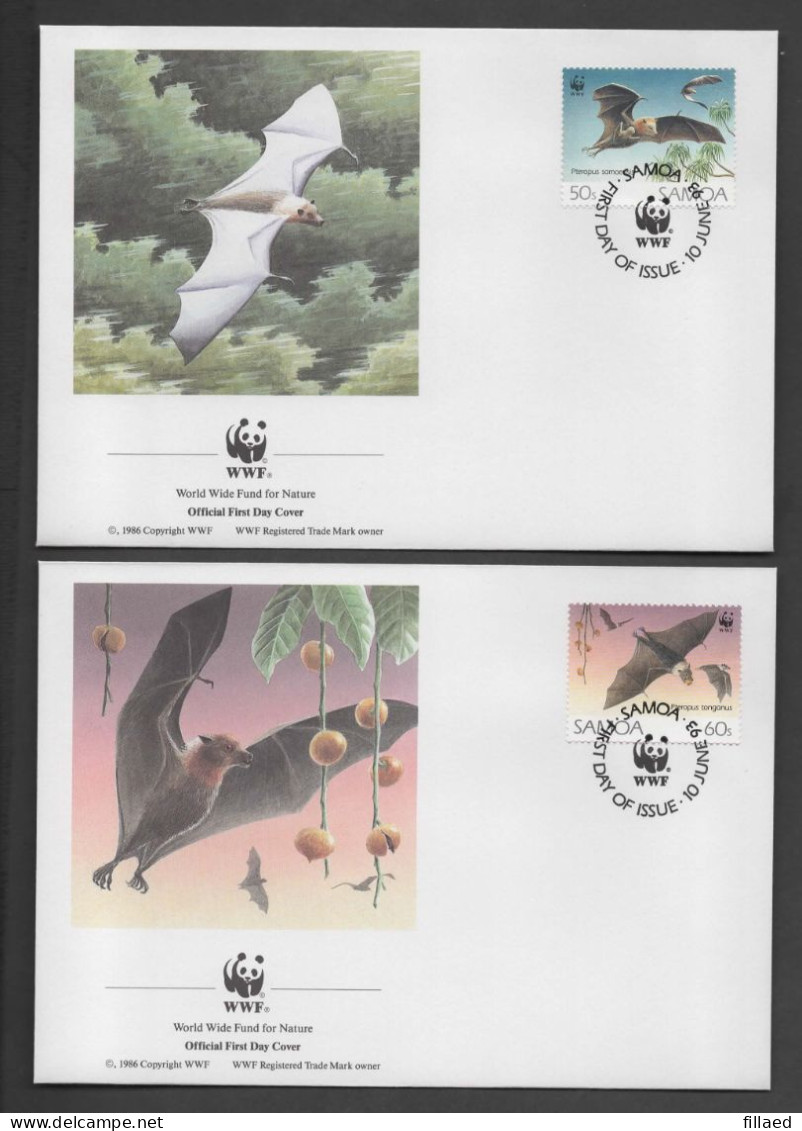 FDC WWF: Samoa 10-6-1993 - FDC