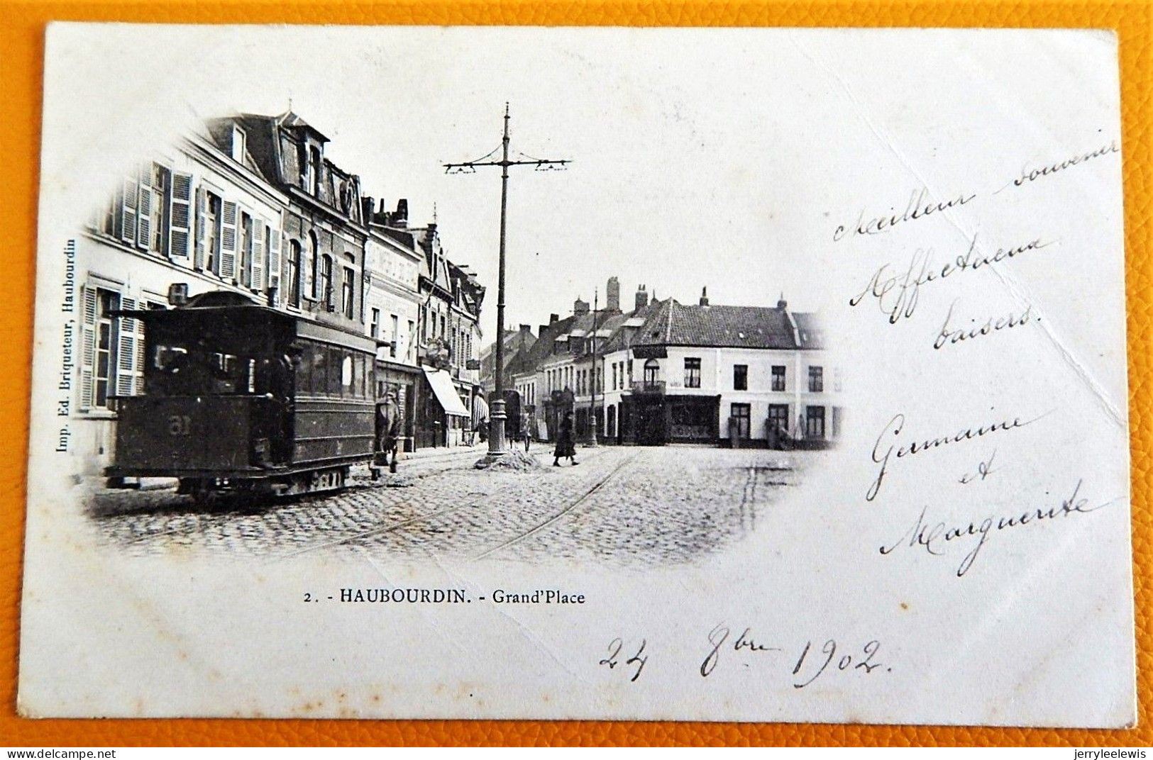 HAUBOURDIN  -  Grand' Place  -  1902 - Haubourdin