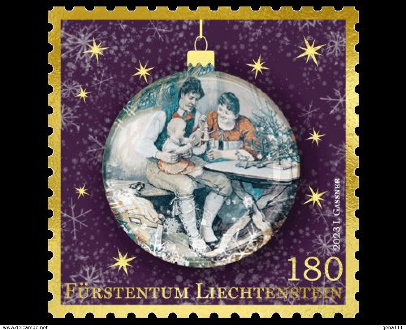 Christmas Set Of 4 Stamps Liechtenstein 2023 - Nuovi