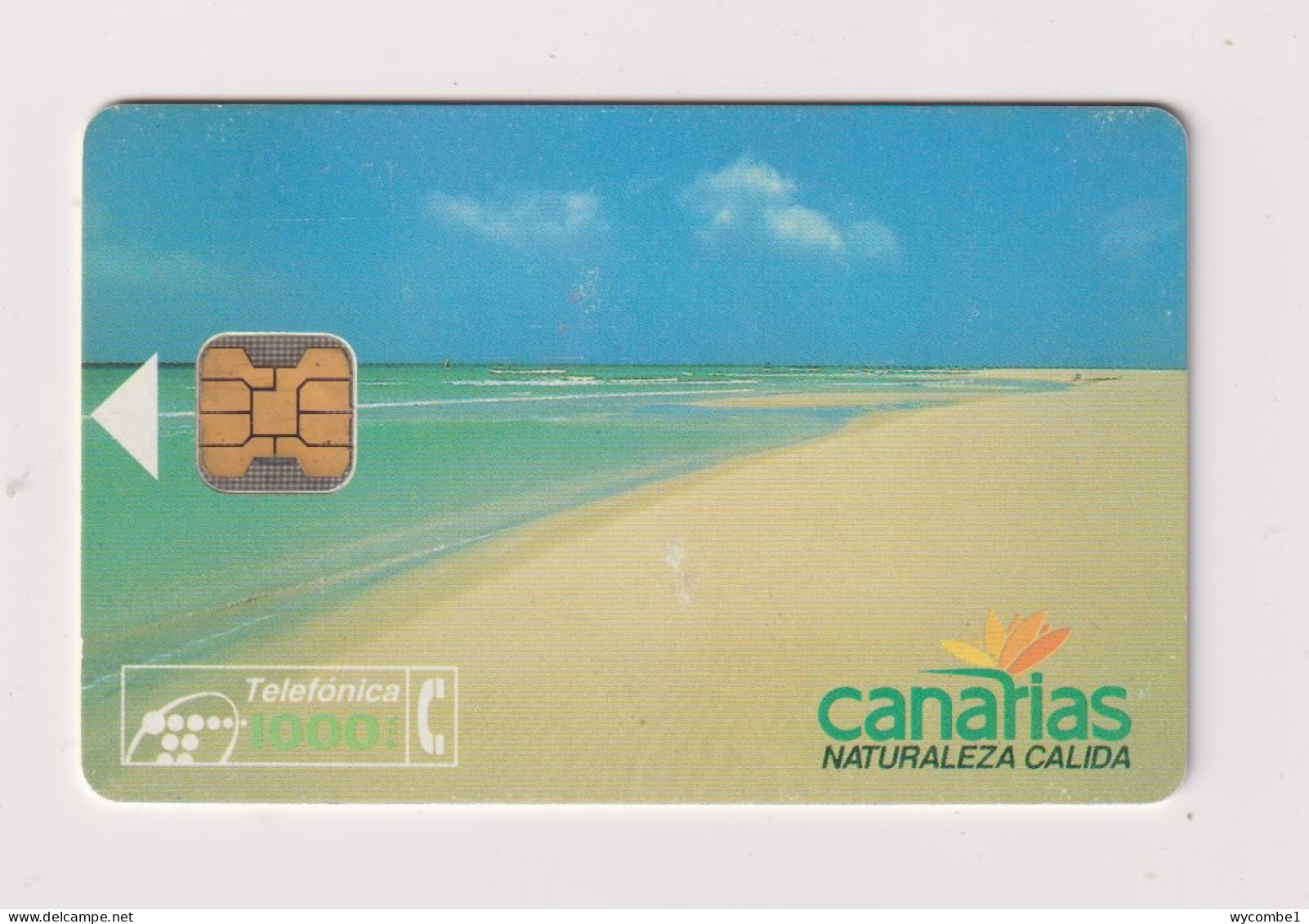 SPAIN - Canary Islands Chip Phonecard - Herdenkingsreclame