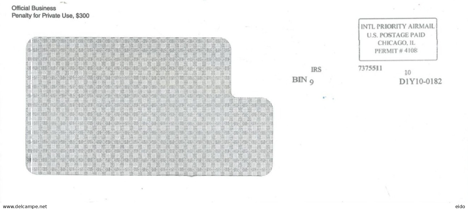 UNITED STATES  - 2023, POSTAGE FRANKING MACHINE COVER TO DUBAI. - Lettres & Documents