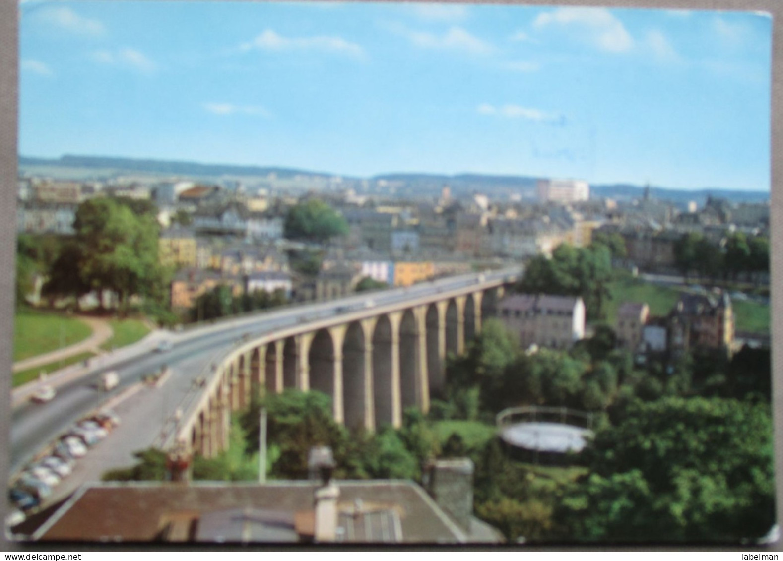 GRAND DUCHE DE LUXEMBOURG PONT BRIDGE VIADUCT PASSERLLE CARD POSTCARD CARTOLINA CARTE POSTALE ANSICHTSKARTE POSTKARTE - Bourscheid