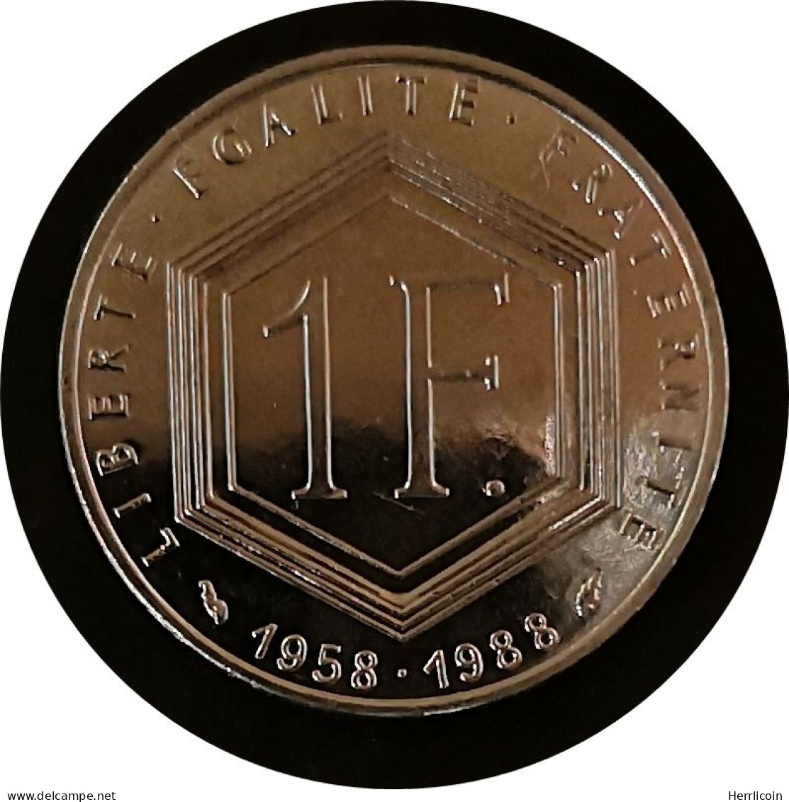 Monnaie France - 1988 - DE GAULLE - Commemorative