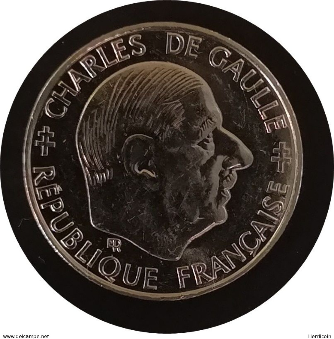 Monnaie France - 1988 - DE GAULLE - Commemorative