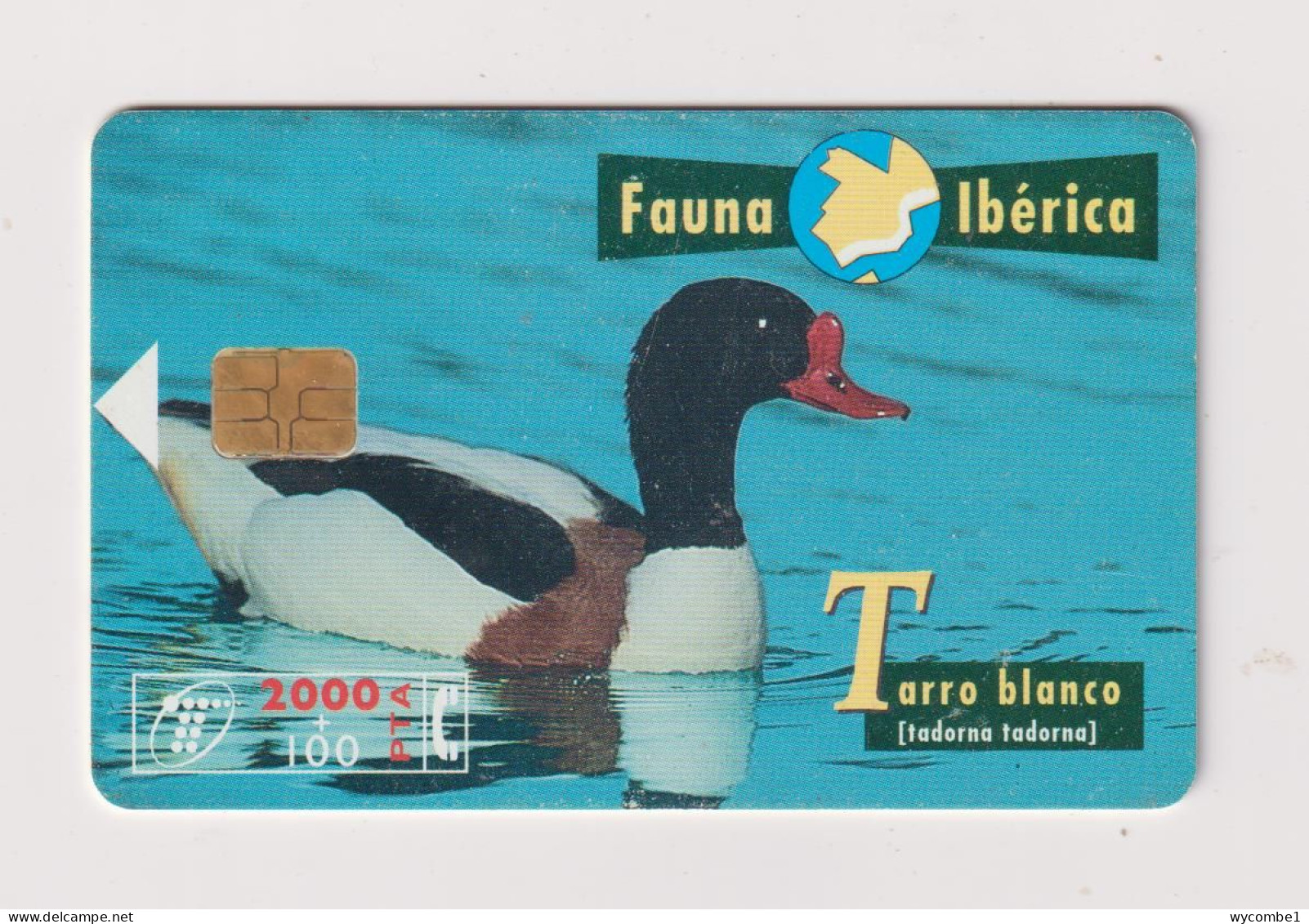 SPAIN - Common Shelduck Chip Phonecard - Conmemorativas Y Publicitarias