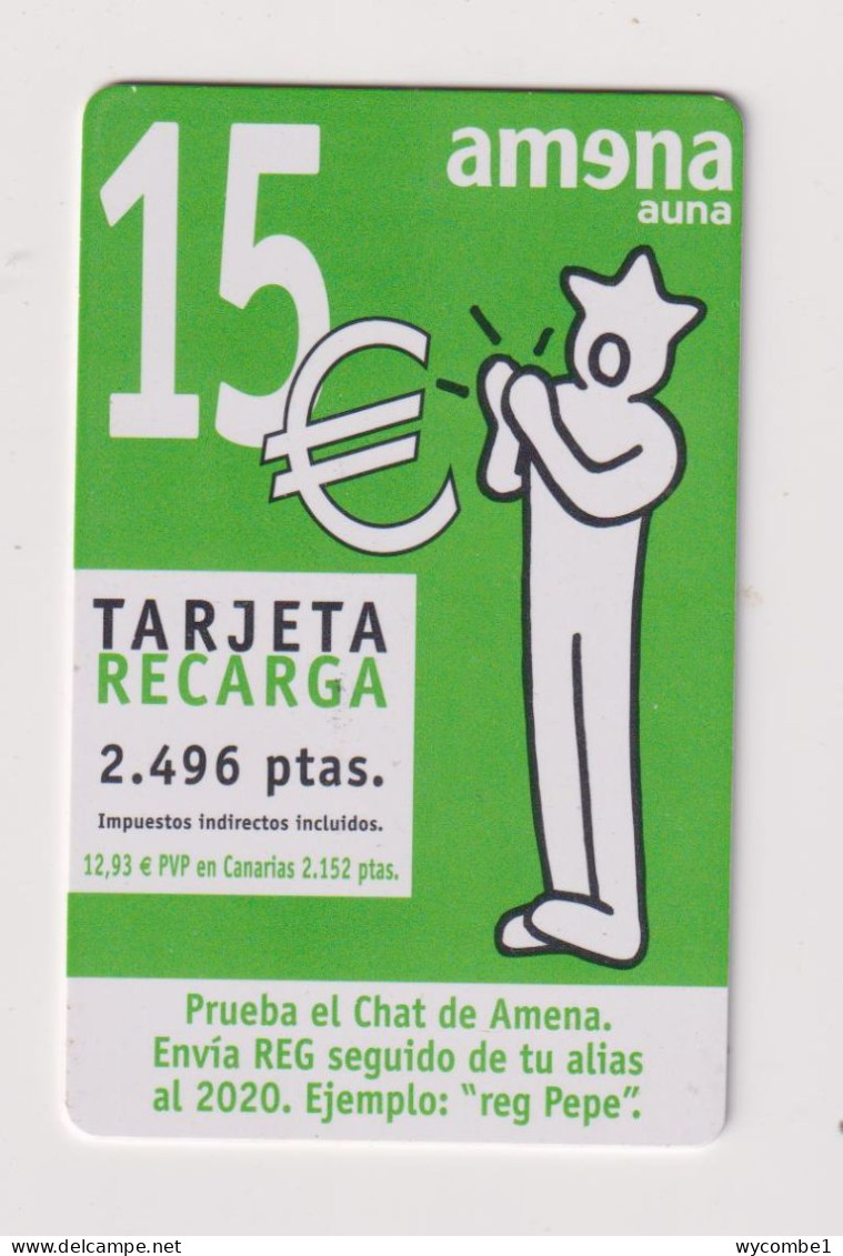 SPAIN - Amena Remote Phonecard - Werbekarten