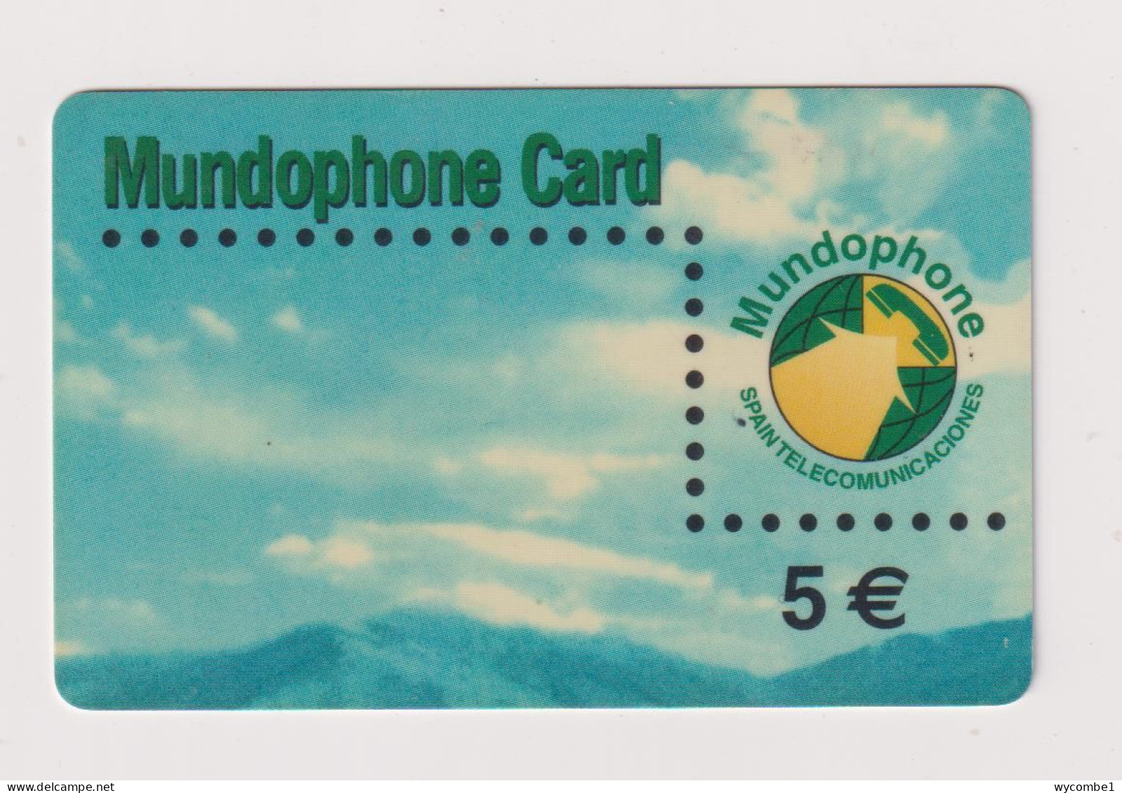 SPAIN - Mundophone Remote Phonecard - Werbekarten