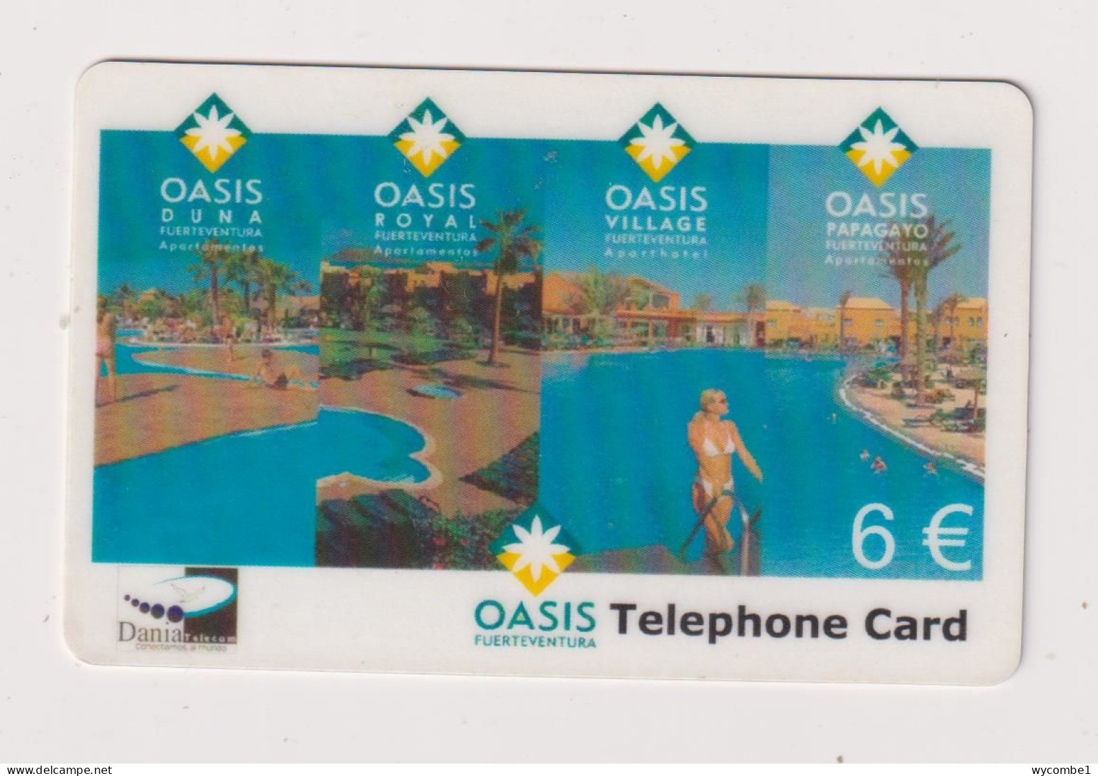 SPAIN - Oasis Remote Phonecard - Werbekarten