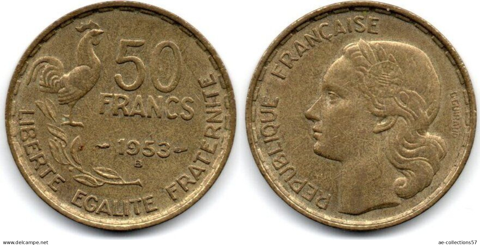 MA 30920 / France - Frankreich 50 Francs 1953 B SUP - 50 Francs