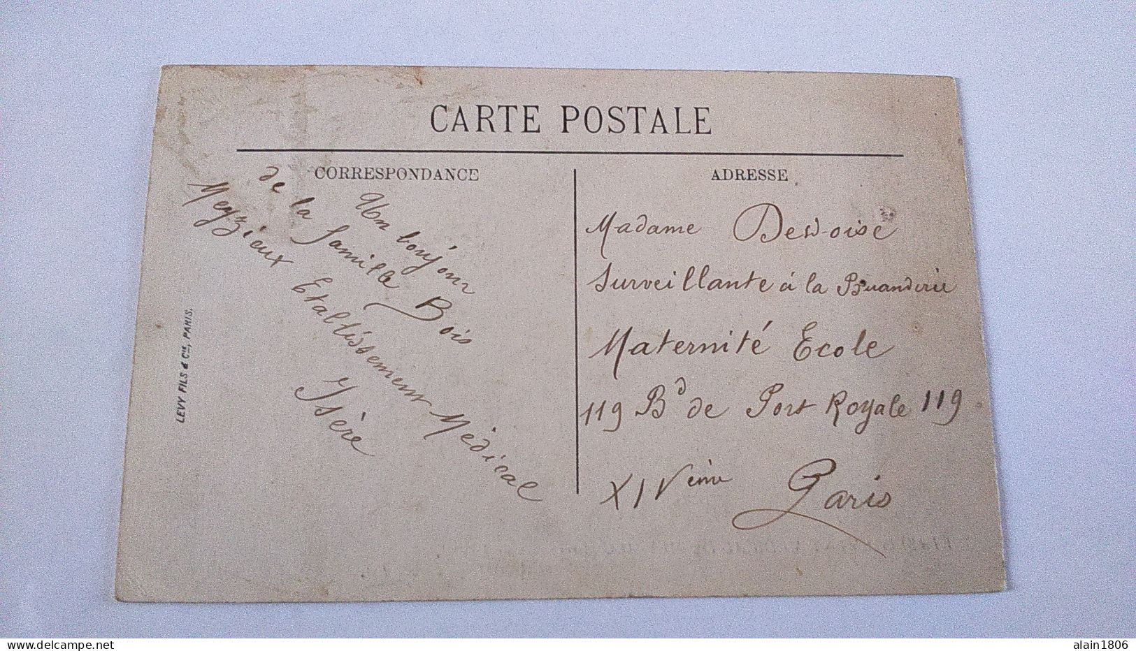 Carte Postale Ancienne ( GG7 ) De Meyzieu , établissement Médical - Meyzieu