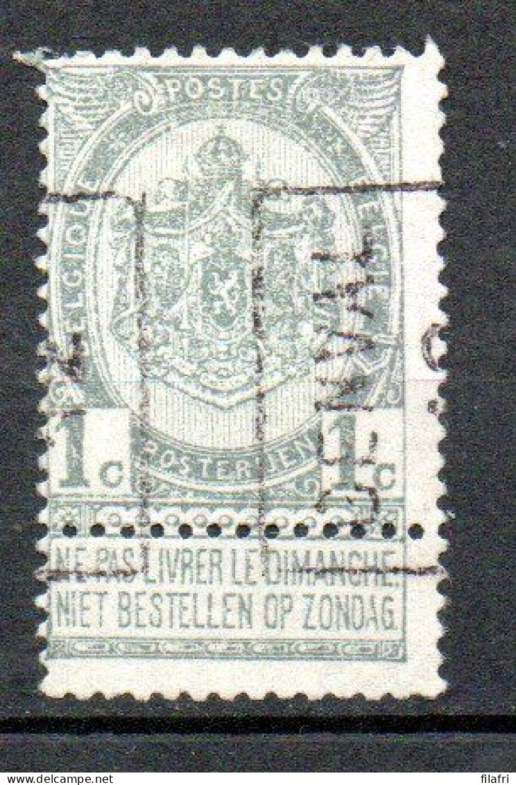 1753 Voorafstempeling Op Nr 53 - GENVAL 12 - Positie A - Roller Precancels 1900-09