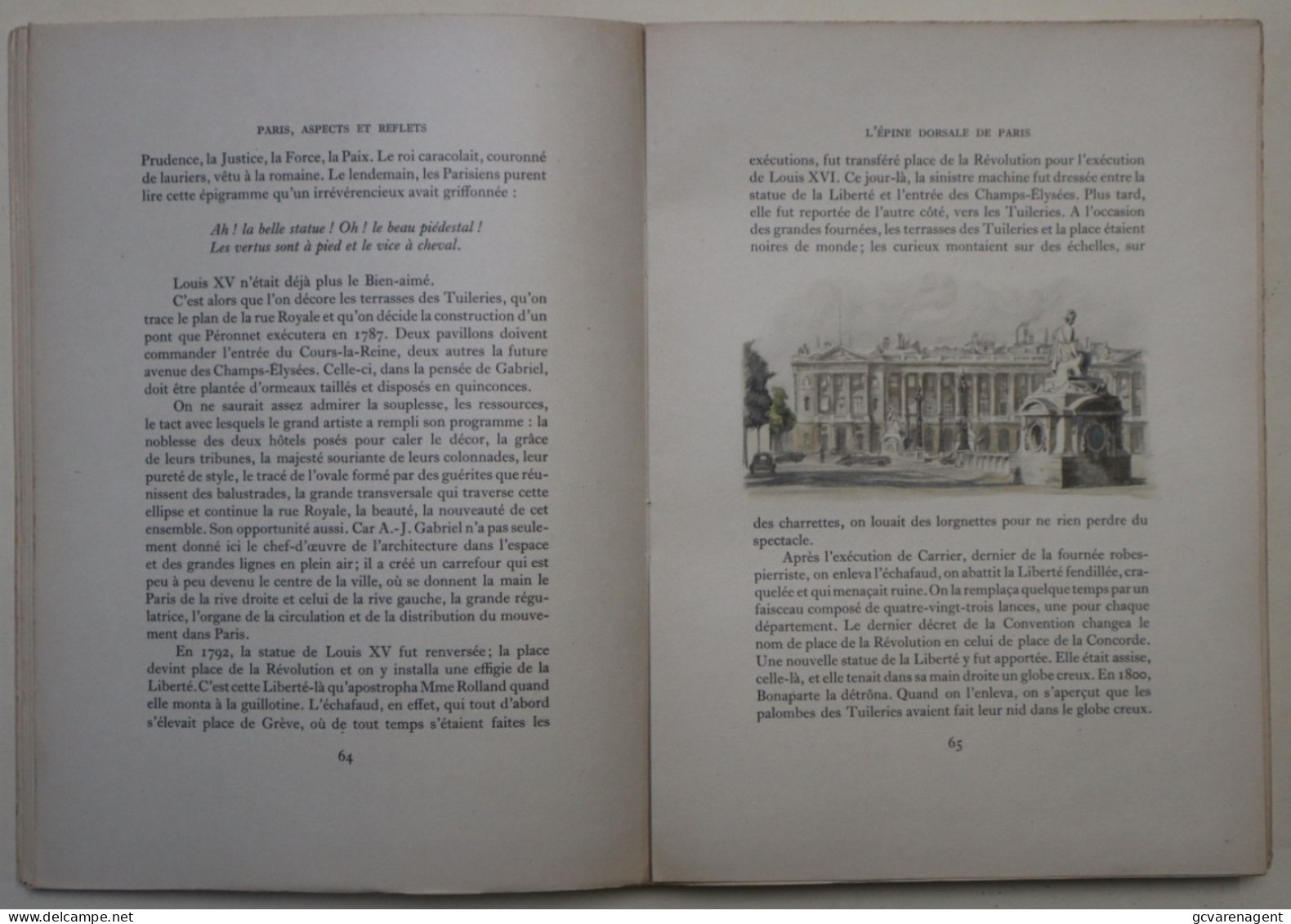 PARIS ASPECTS ET REFLETS PAR LEON GOSSET  - ILLUSTRATIONS EN COULEURS DE CH.SAMSON  VOIR SCANS - Ile-de-France