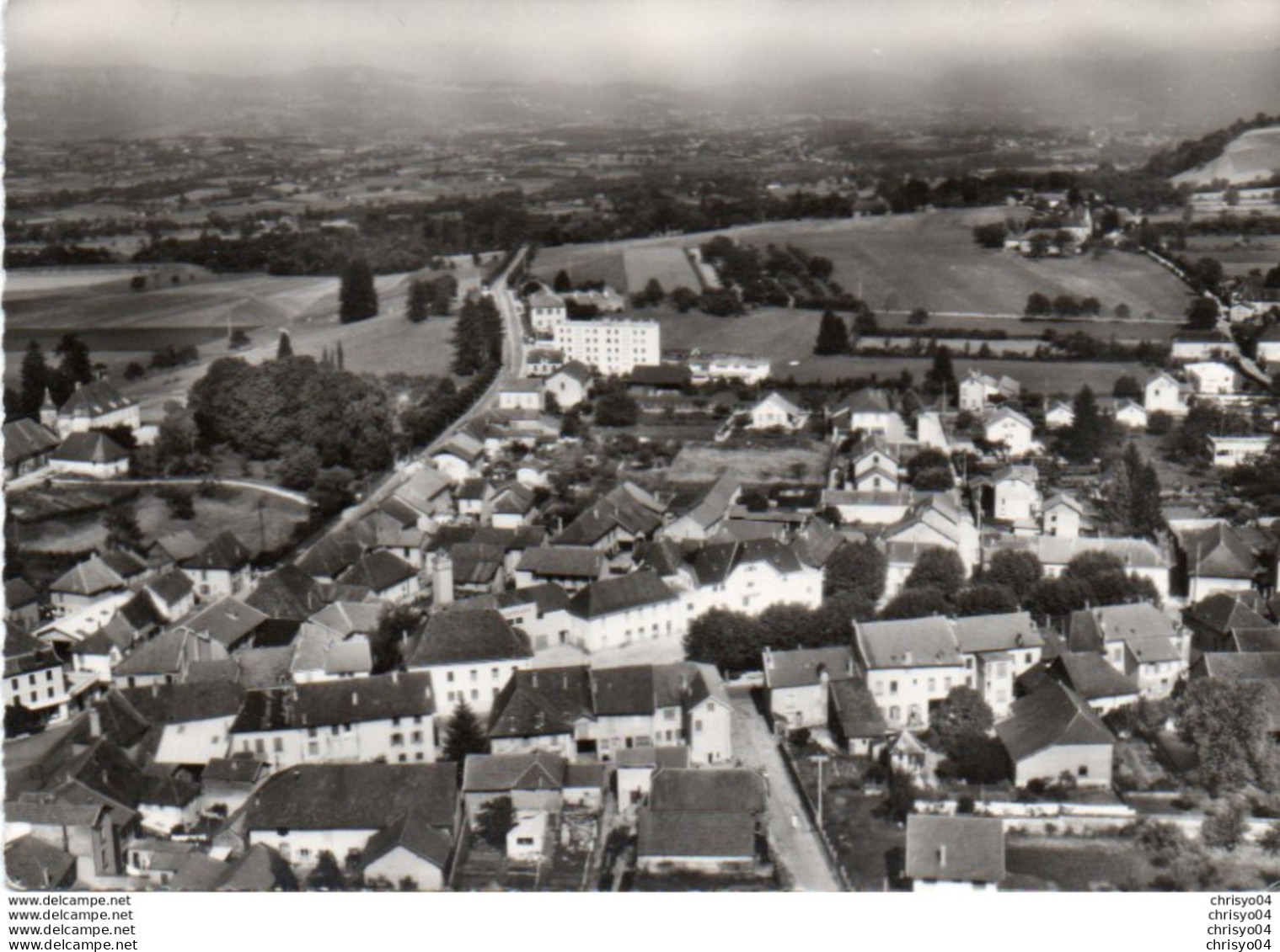 88Sv   38 Les Abrets Vue Aerienne En TBE - Les Abrets