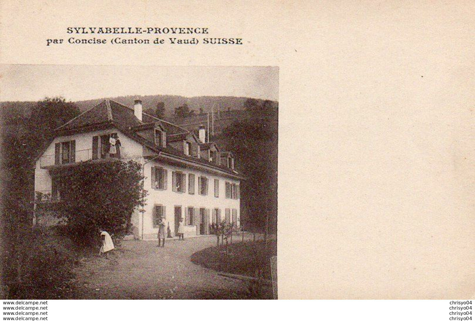 V8Aa  Suisse Sylvabelle Provence Par Concise En TBE - Concise