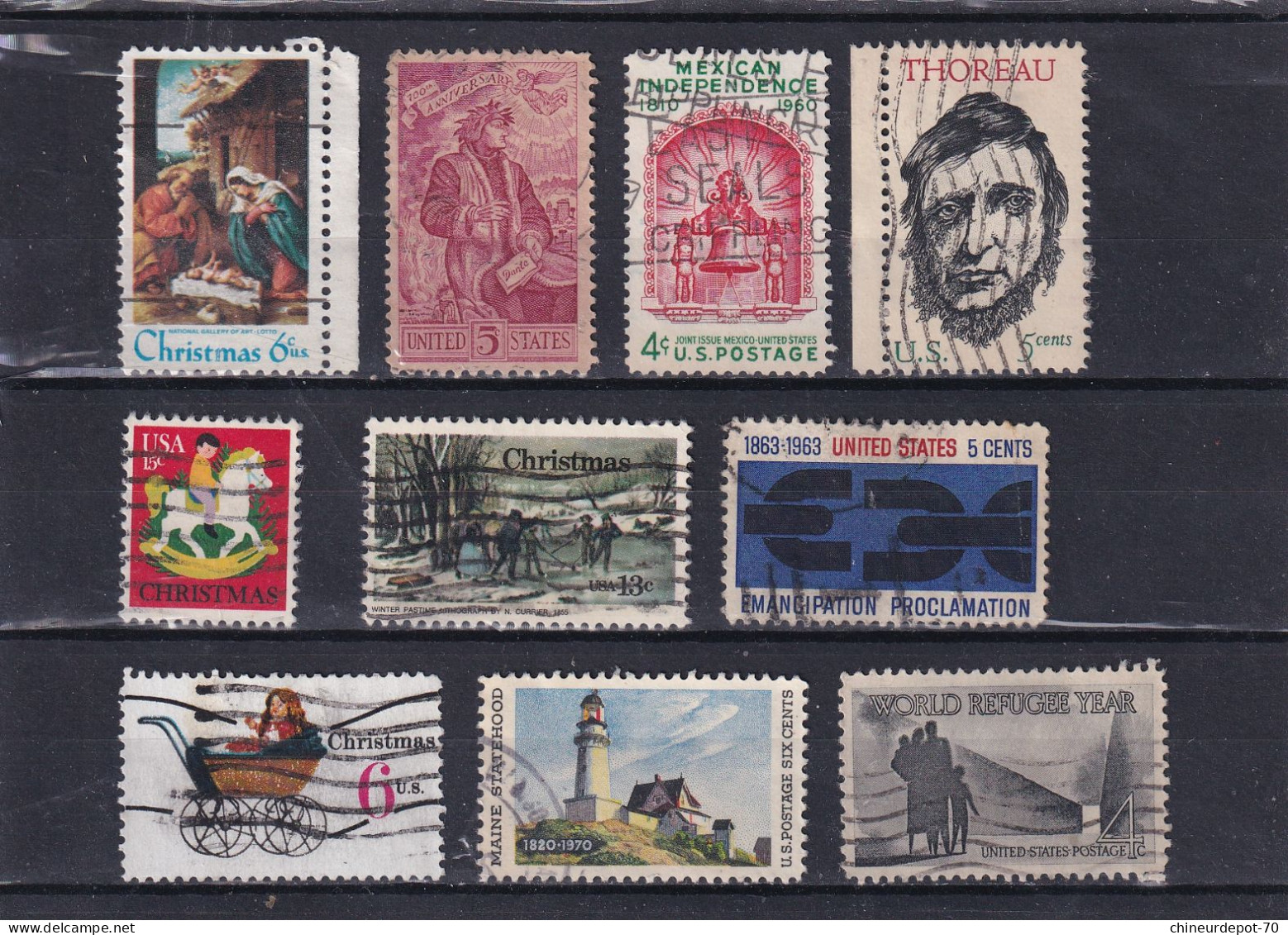 collections États-Unis Amérique America Amerika VEREINIGTE STAATEN UNITED STATES lot voir 99 photos