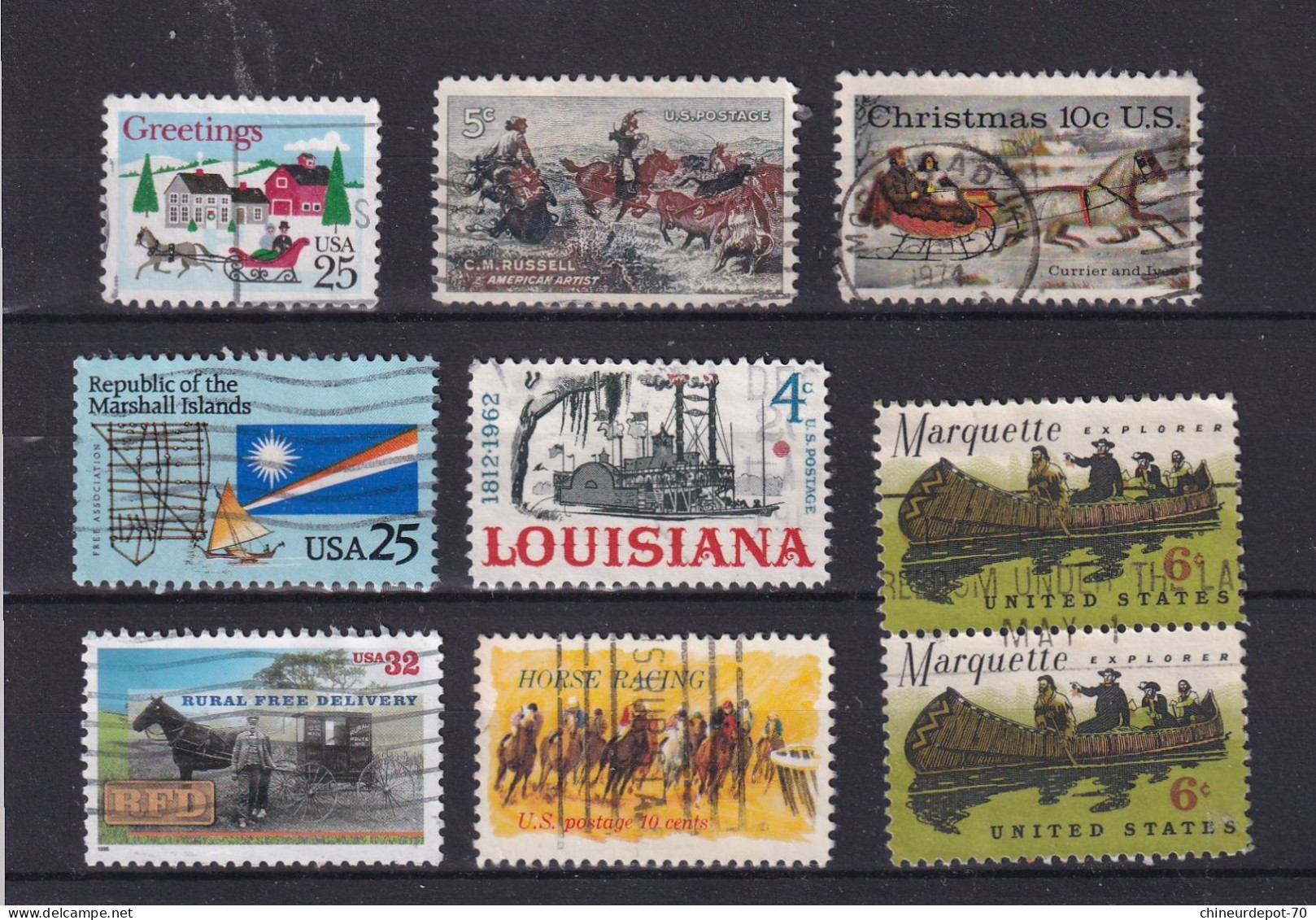 collections États-Unis Amérique America Amerika VEREINIGTE STAATEN UNITED STATES lot voir 99 photos