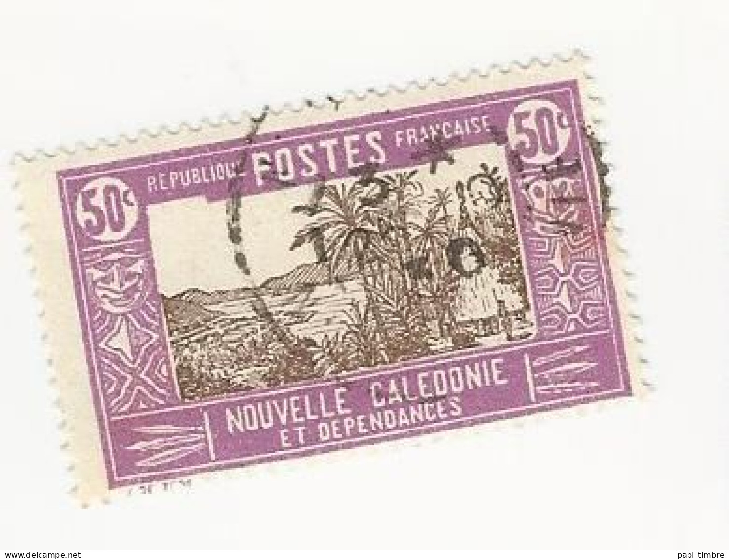 Nouvelle Calédonie - 1928-38 Case De Chef Indigène - N° 150 Oblitéré - Usati