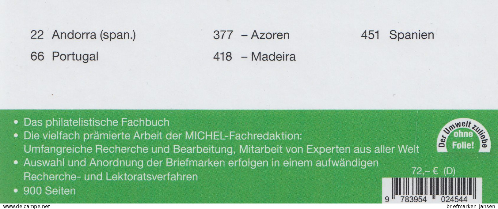 Michel Europa Katalog Band 4 - Iberische Halbinsel 2023, 108. Auflage - Österreich