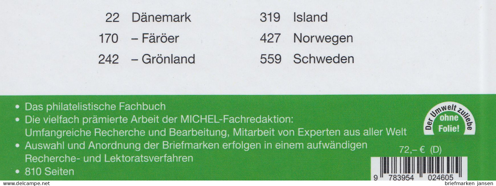 Michel Europa Katalog Band 10 - Skandinavien 2023/2024, 108. Auflage - Österreich