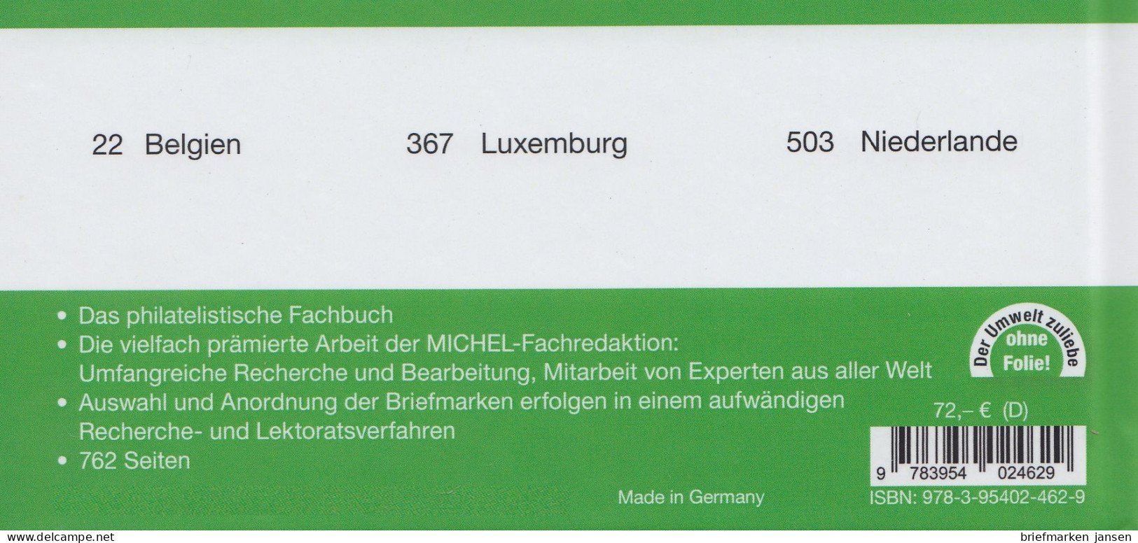 Michel Europa Katalog Band 12 - Benelux 2023/2024, 108. Auflage - Austria
