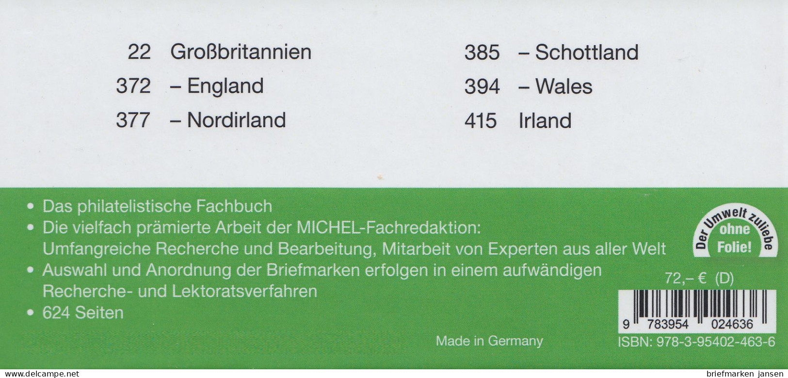 Michel Europa Katalog Band 13 - 2023/2024: Großbritannien, Irland 108. Auflage - Autriche
