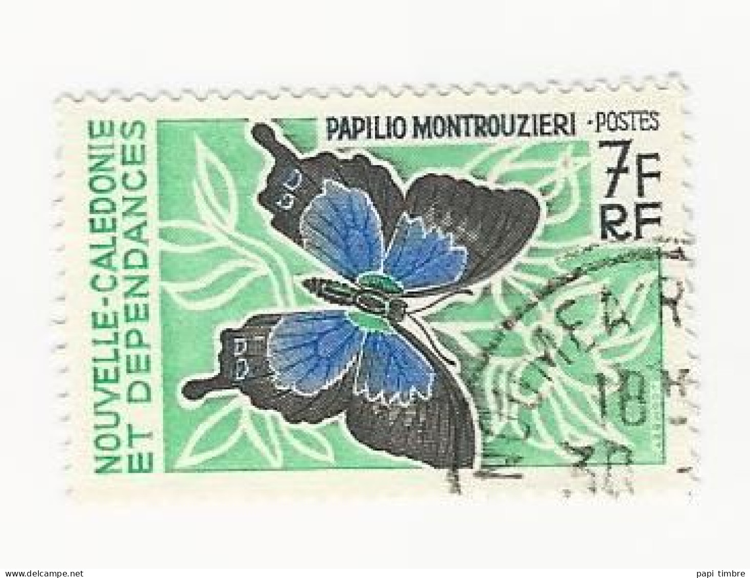 Nouvelle Calédonie - 1967 Papillons - N° 341 Oblitéré - Used Stamps