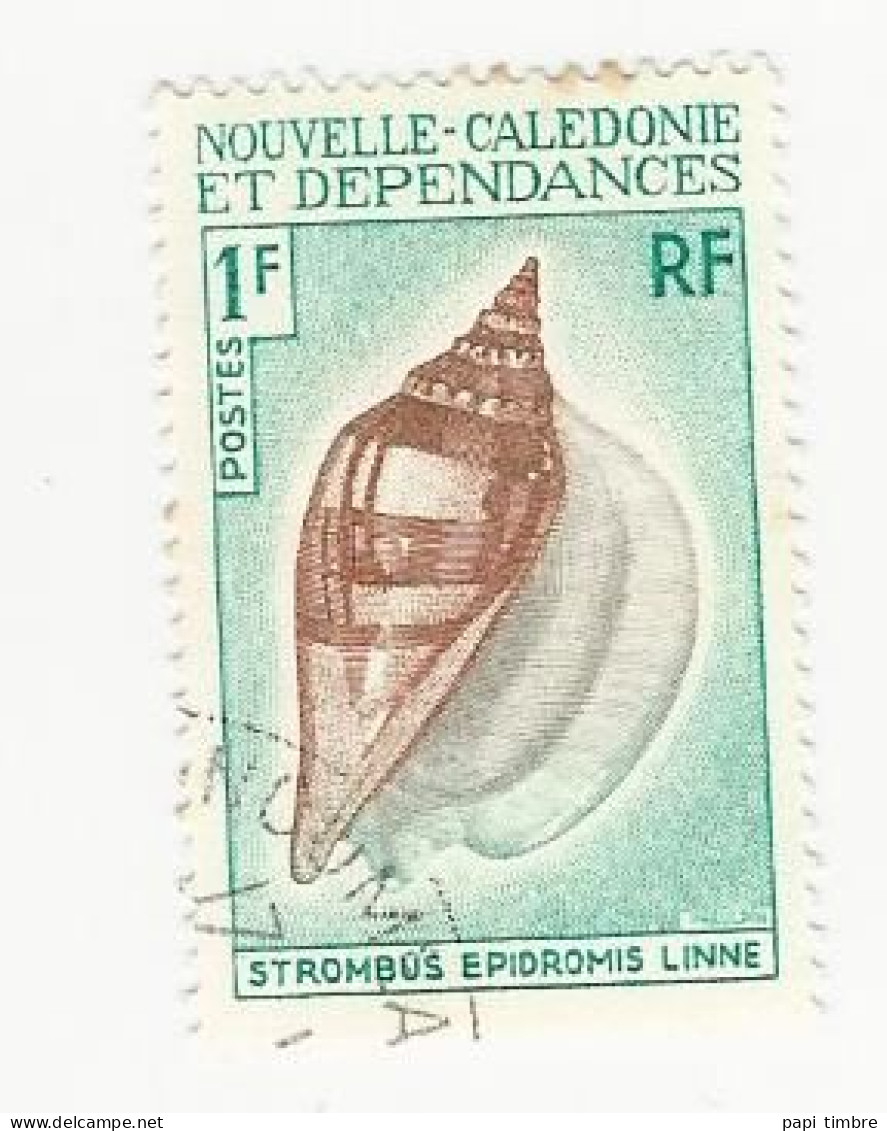 Nouvelle Calédonie - 1970-71 Coquillages - N° 368 Oblitéré - Gebruikt