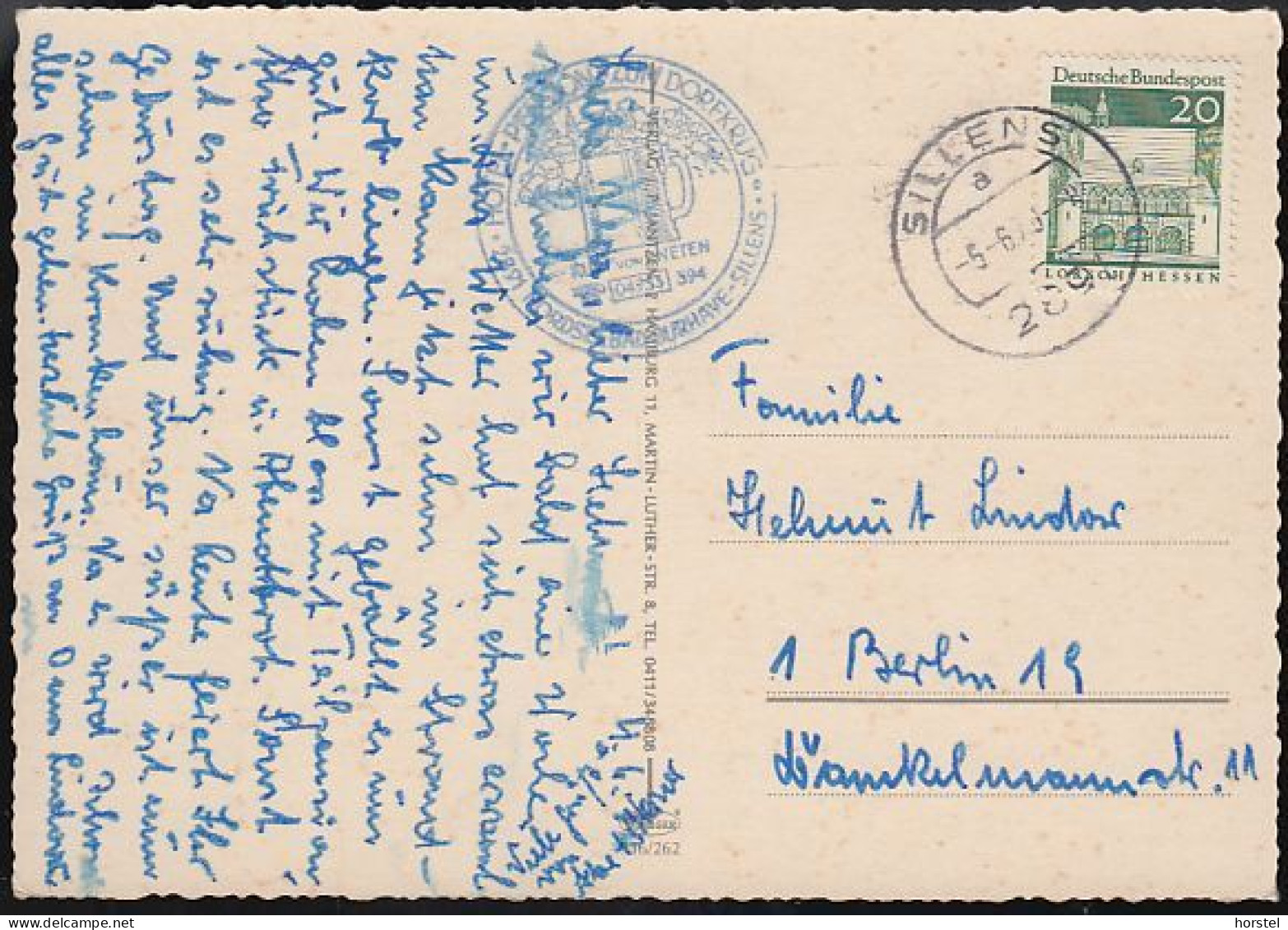 D-26969 Butjadingen - Fischereihafen - Fischerboote - Leuchtturm - Nice Stamp - Bremervoerde