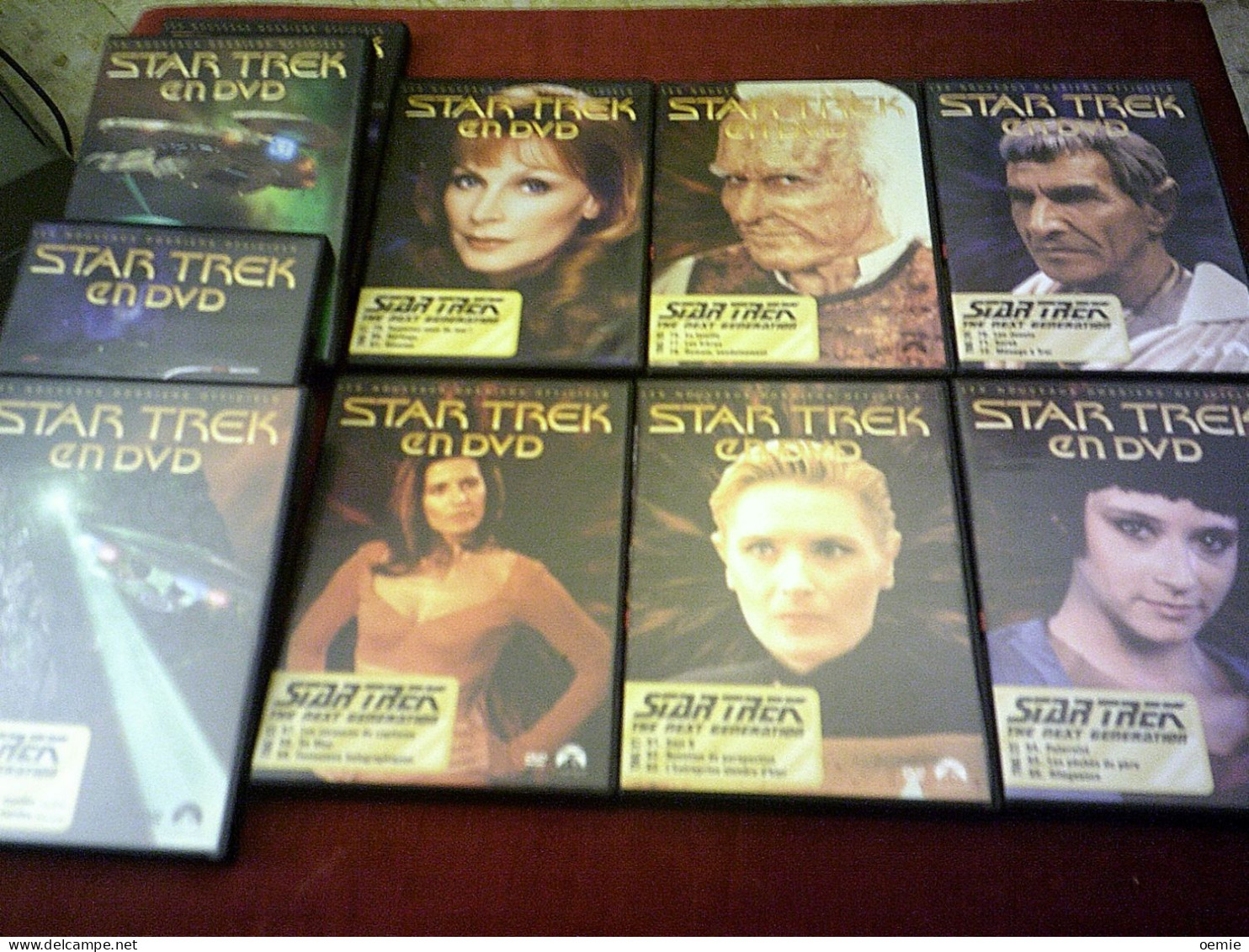 "  THE NEXT GENERATION  "  SAISON DE 60 DVD   ( LES NOUVEAUX DOSSERS OFFICIEL DE STAR TREK EN DVD EPISODE N°1 A 178 - Science-Fiction & Fantasy