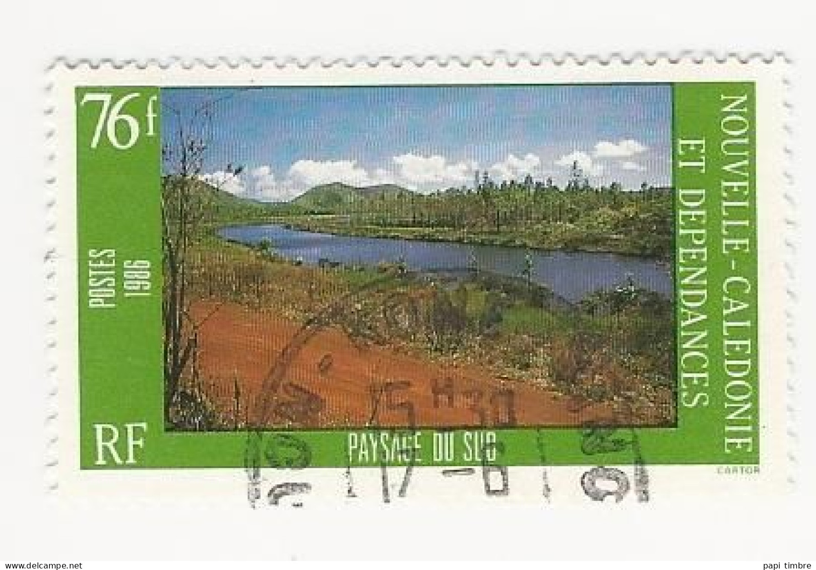 Nouvelle Calédonie - 1986 Paysages Régionaux - N° 526 Oblitéré - Usados