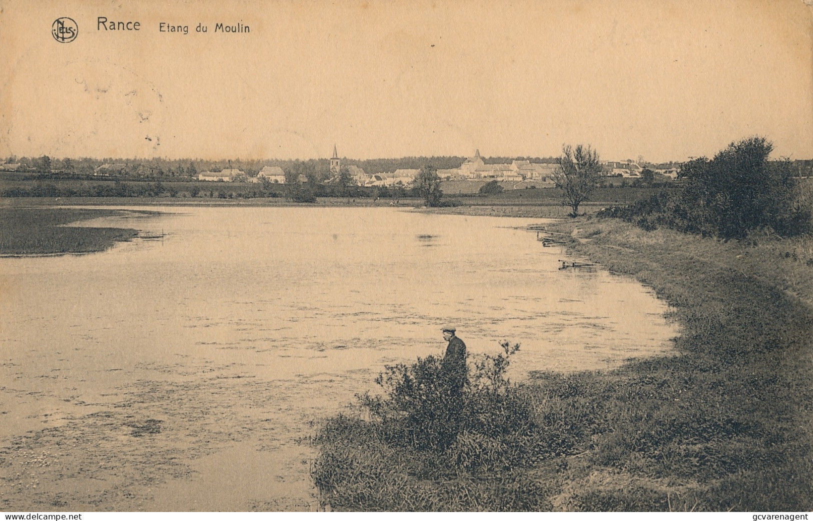 RANCE  ETANG DU MOULIN        2 SCANS - Sivry-Rance