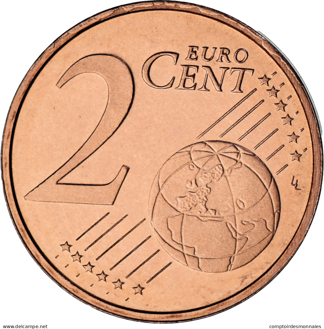 Pays-Bas, Beatrix, 2 Euro Cent, 2004, Utrecht, BU, FDC, Cuivre Plaqué Acier - Netherlands