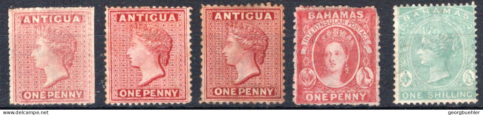 ANTIGUA, Michel No.: 2a MINT, Cat. Value: 600€ - Andere & Zonder Classificatie