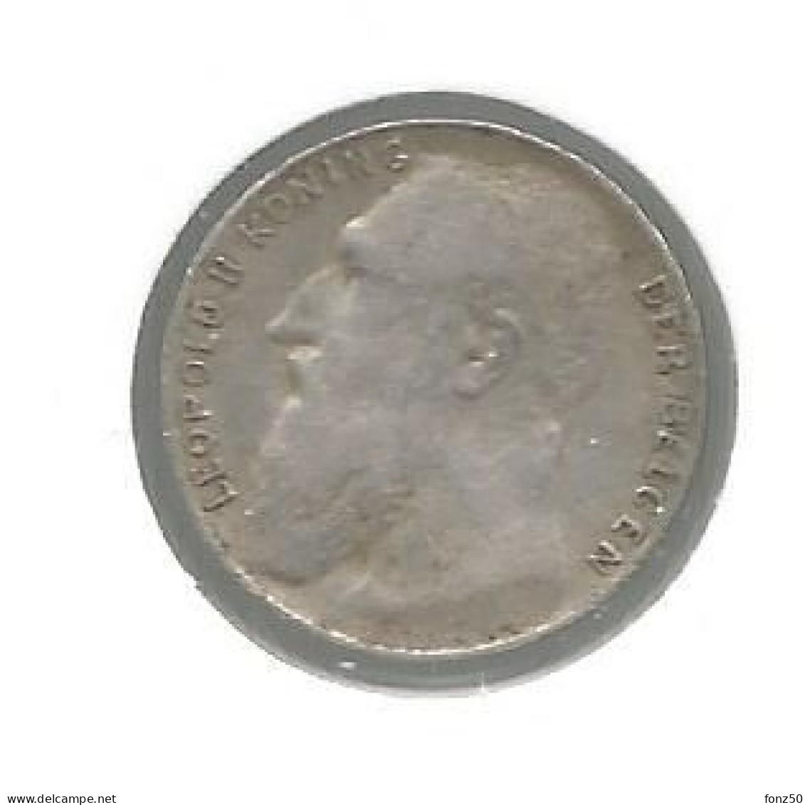 LEOPOLD II * 50 Cent 1901 Vlaams * Prachtig * Nr 12586 - 50 Cent