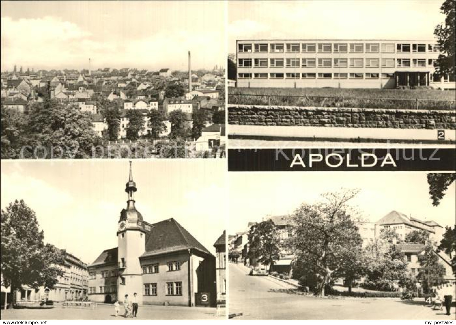 72524582 Apolda Polytechnische Oberschule Rathaus Apolda - Apolda