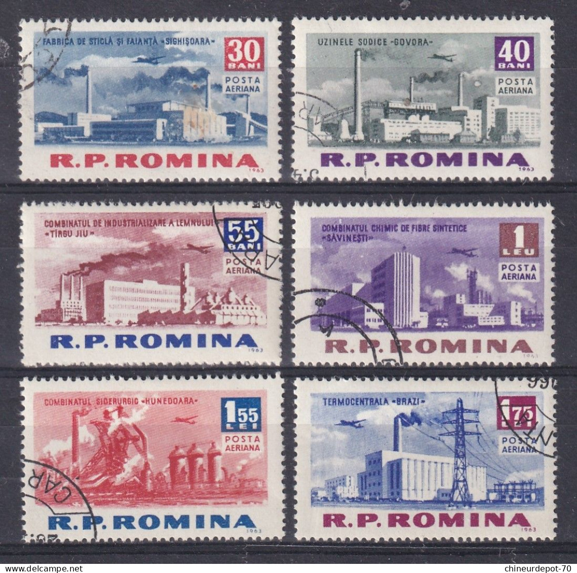 COLLECTION ROUMANIE ROMANIA Rumänien LOT OBLITERE VOIR 50 FOTOS - Sammlungen