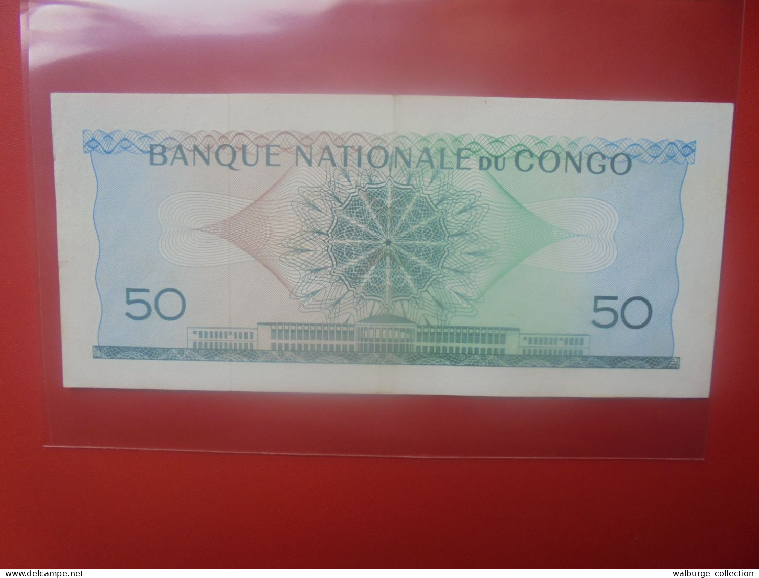 EX-CONGO BELGE 50 FRANCS 1962 Circuler (B.33) - Banca Del Congo Belga