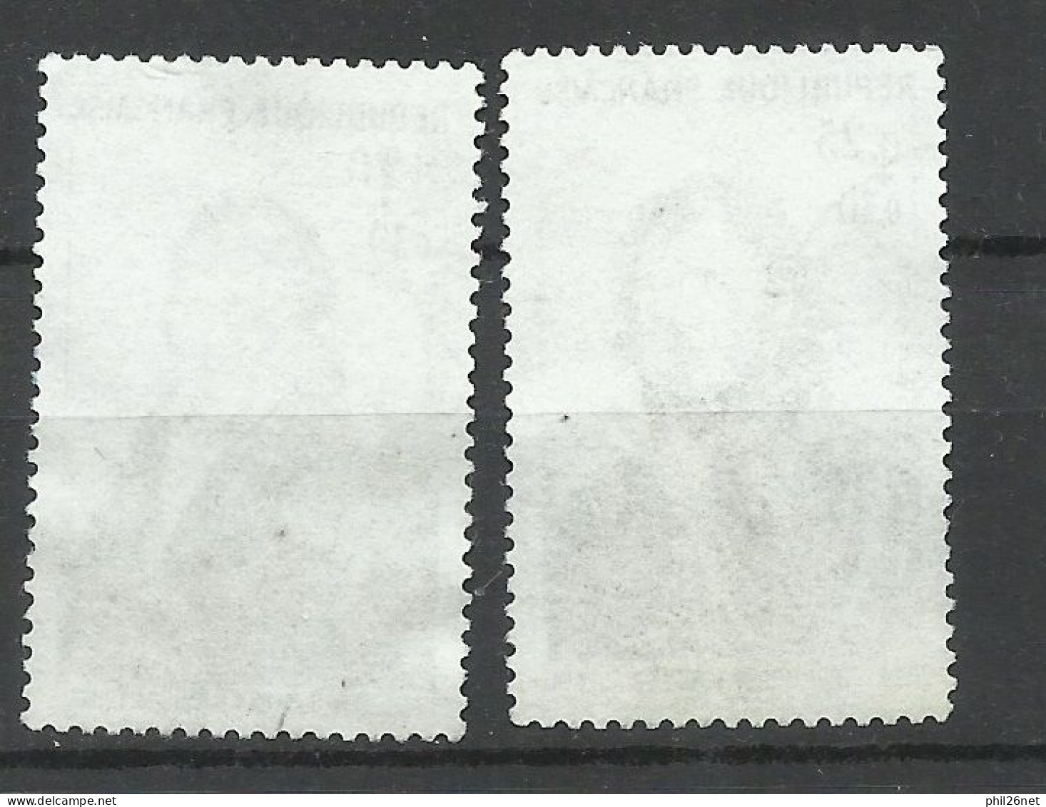 France N°1433  Et 1434 Corvisart Et  Larrey  Sans La  Croix  Rouge Oblitérés     B/TB  Voir Scans  Soldes ! ! ! - Used Stamps