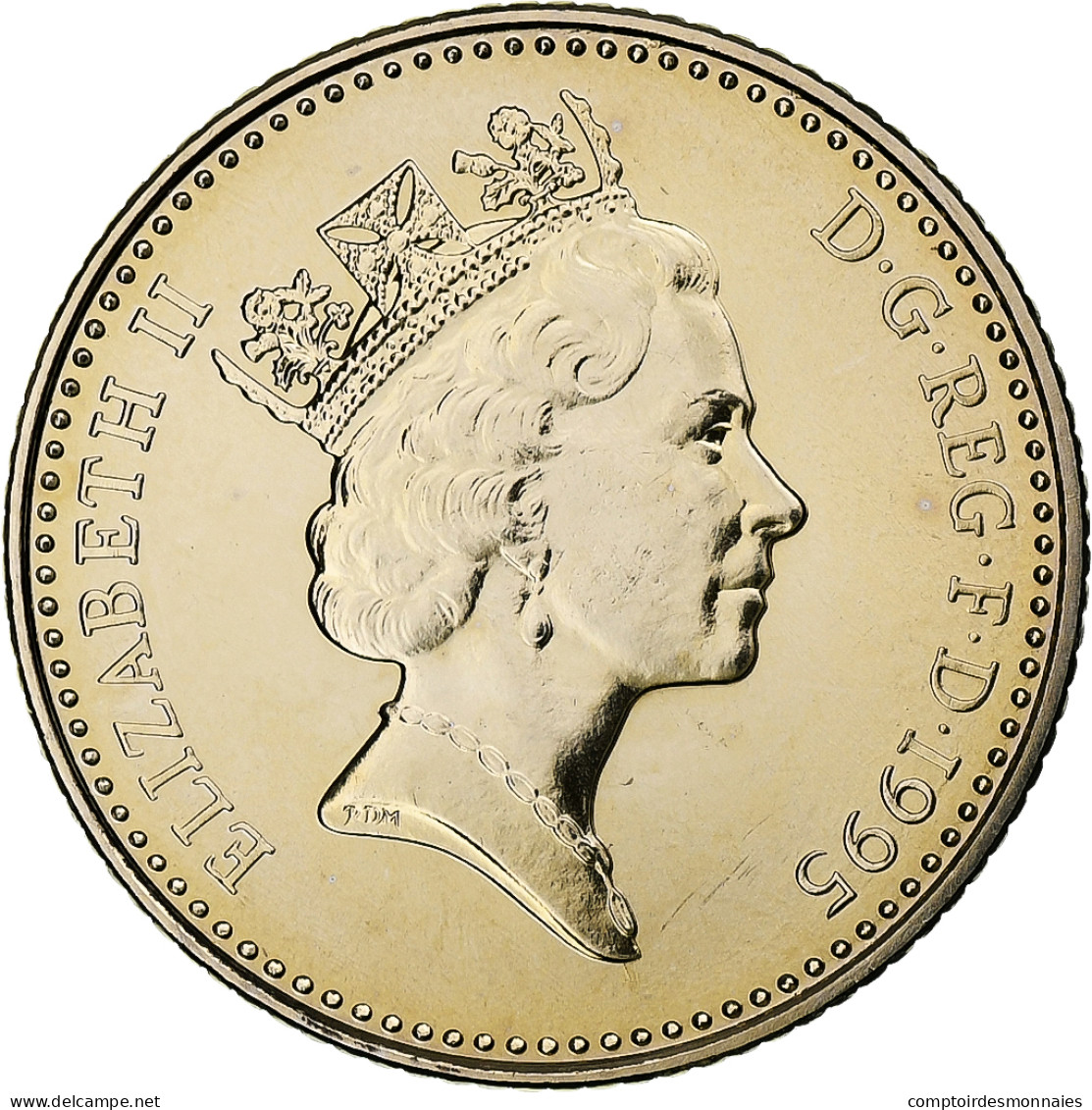 Grande-Bretagne, Elizabeth II, 10 Pence, 1995, Londres, Série BU, Du - 10 Pence & 10 New Pence