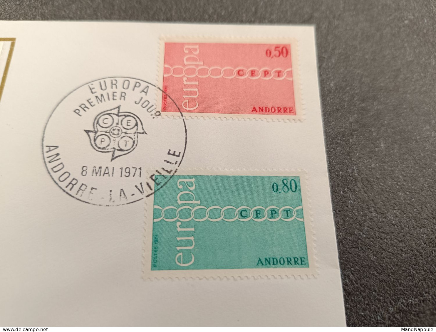 Premier Jour 1971 Europa - FDC