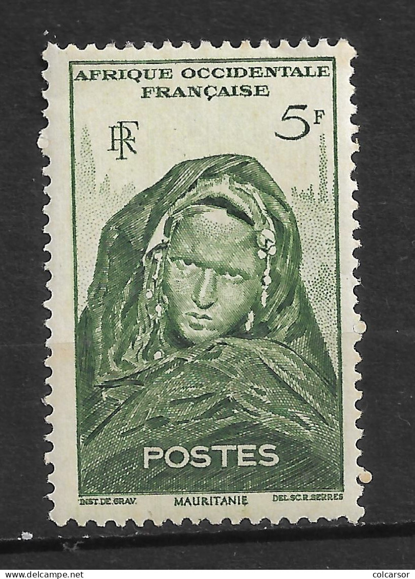 A. O  F.   N°  37 " MAURITANIE " - Used Stamps