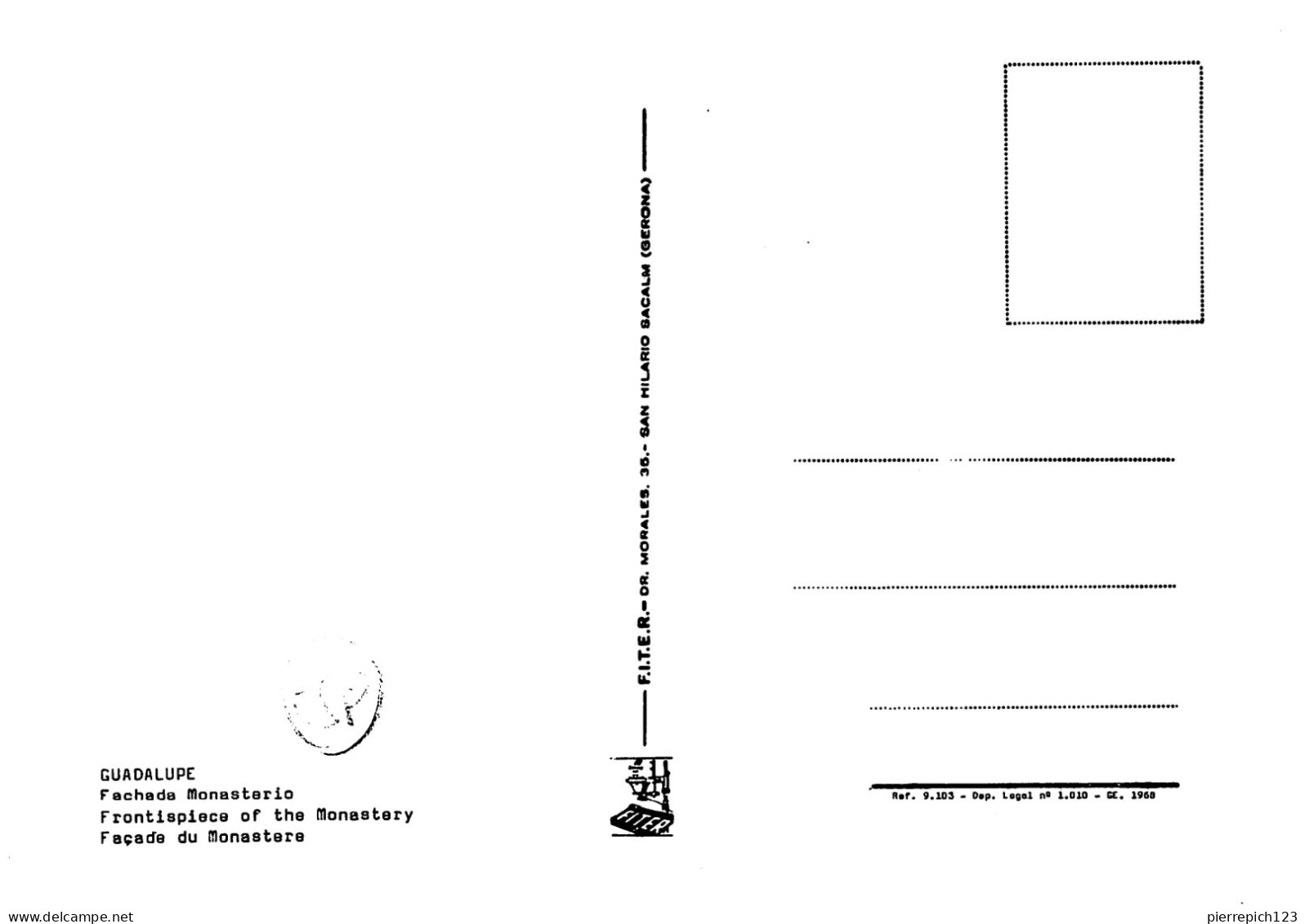 Guadalupe - Façade Du Monastère - Altri & Non Classificati