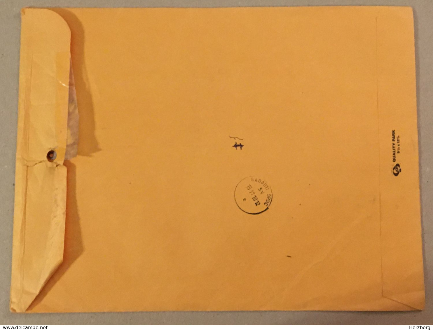 USA United States 2013 Used Letter Stamp Postal Stationery Entier Postal Ganzsachen Hasler QR Code - Cartas & Documentos