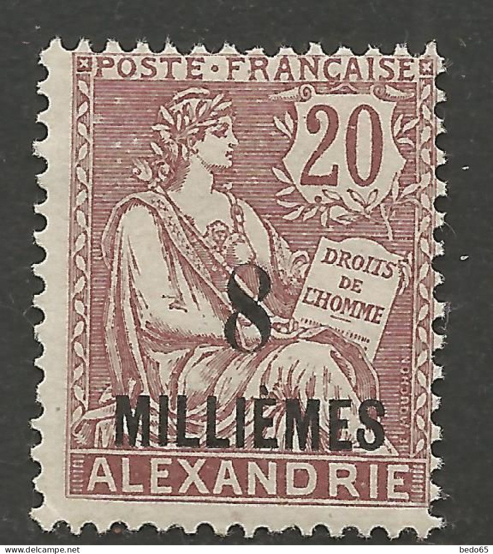 ALEXANDRIE N° 54 NEUF* TRACE DE  CHARNIERE  / Hinge / MH - Neufs