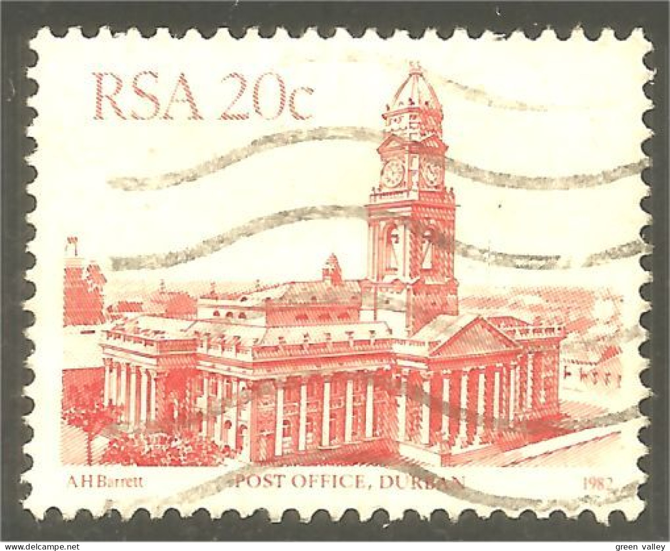 XW01-1256 South Africa Durban Post Office Bureau Postes - Used Stamps