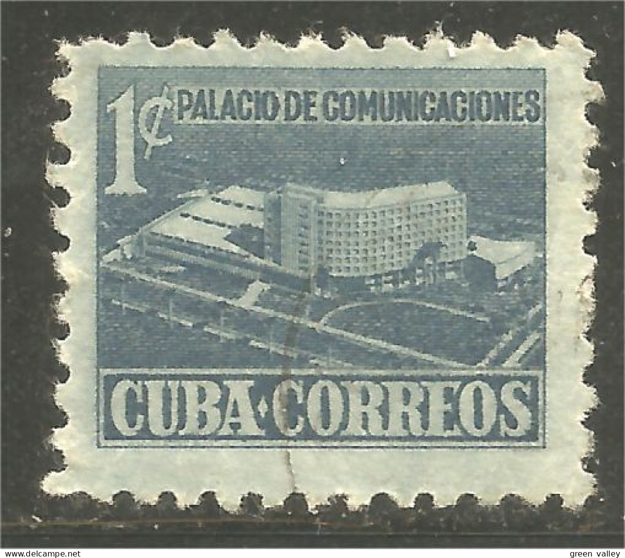 XW01-1983 Cuba Postal Tax Stamp 1952 1c Blue Bleu - Bienfaisance