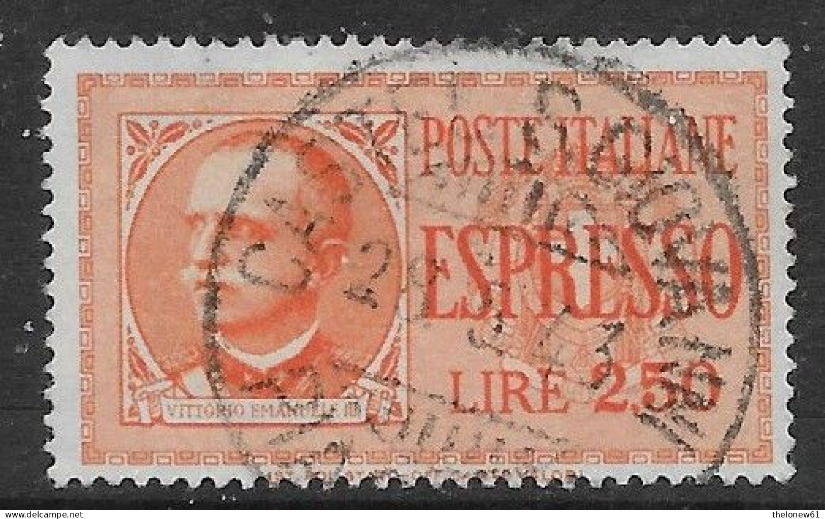 Italia Italy 1932 Regno Effigie Espressi L.2,50 Sa N.E16 US - Poste Exprèsse