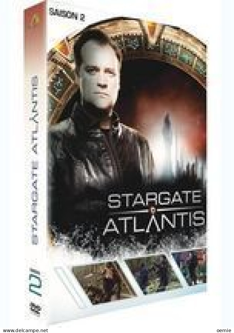 STARGATE ATLANTIS     L 'INTEGRAL DE LA SAISON  2   ( 5  DVD  )  20  EPISODES  DE 45 Mm - Science-Fiction & Fantasy