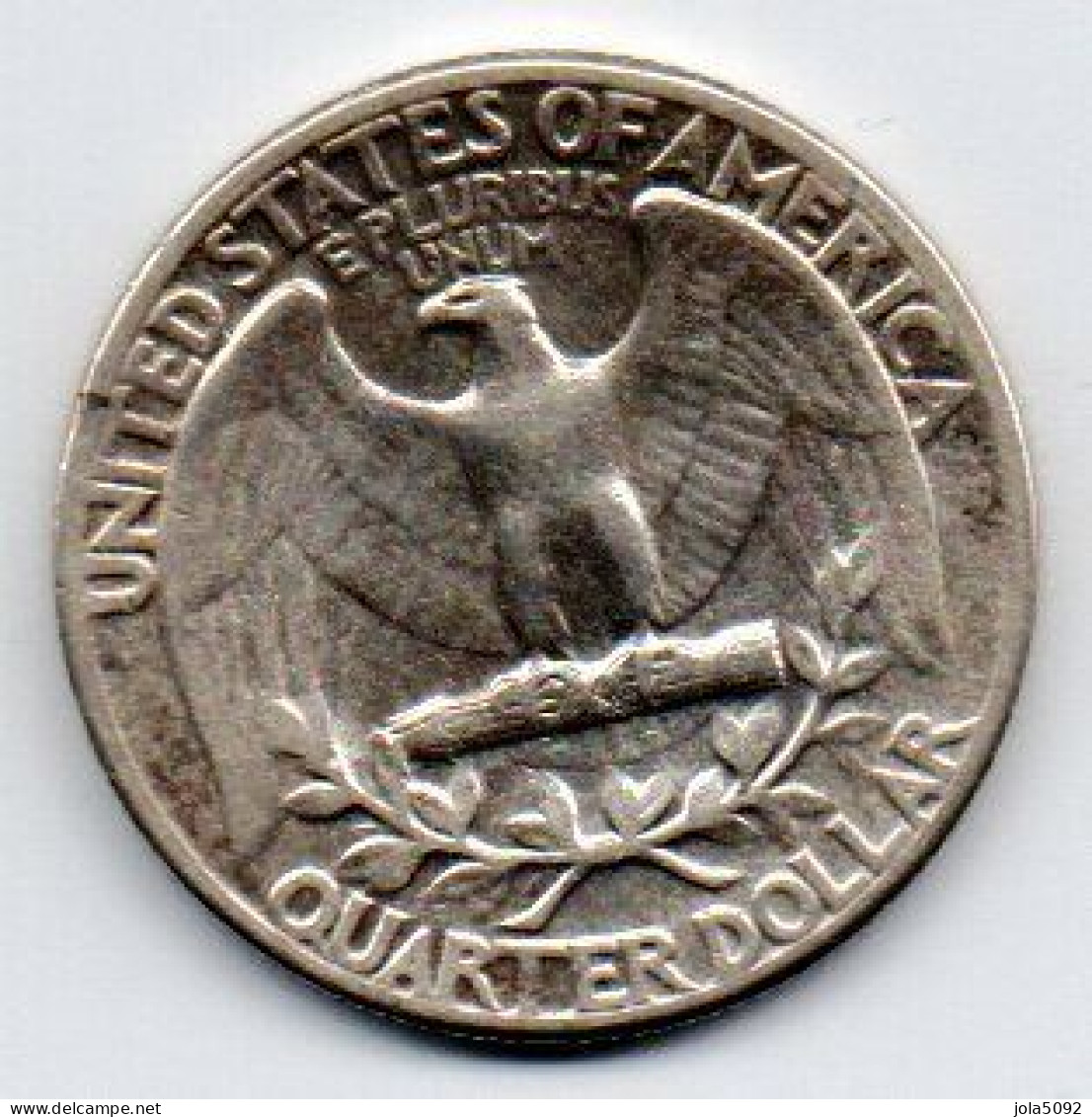 Etats-Unis , Quarter Dollar 1954 D DENVER, Washington , En Argent - 1932-1998: Washington